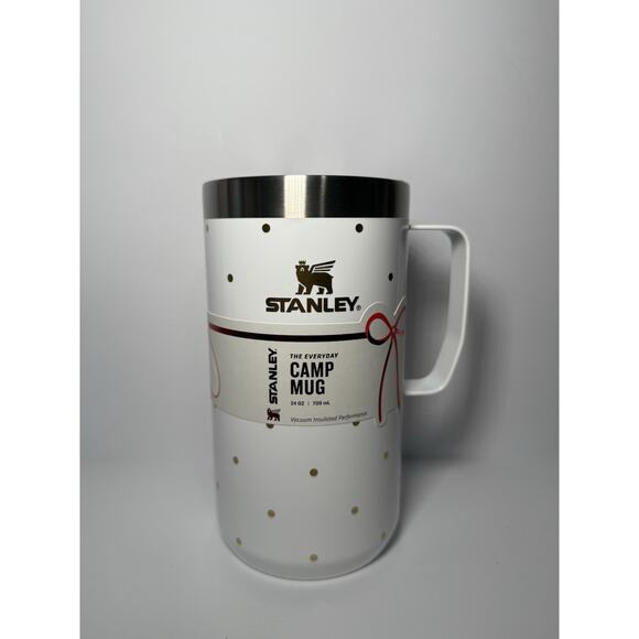 Stanley X Target Limited Edition 24oz FROST POLKA DOT Camp Mug BNWT - Picture 1 of 8